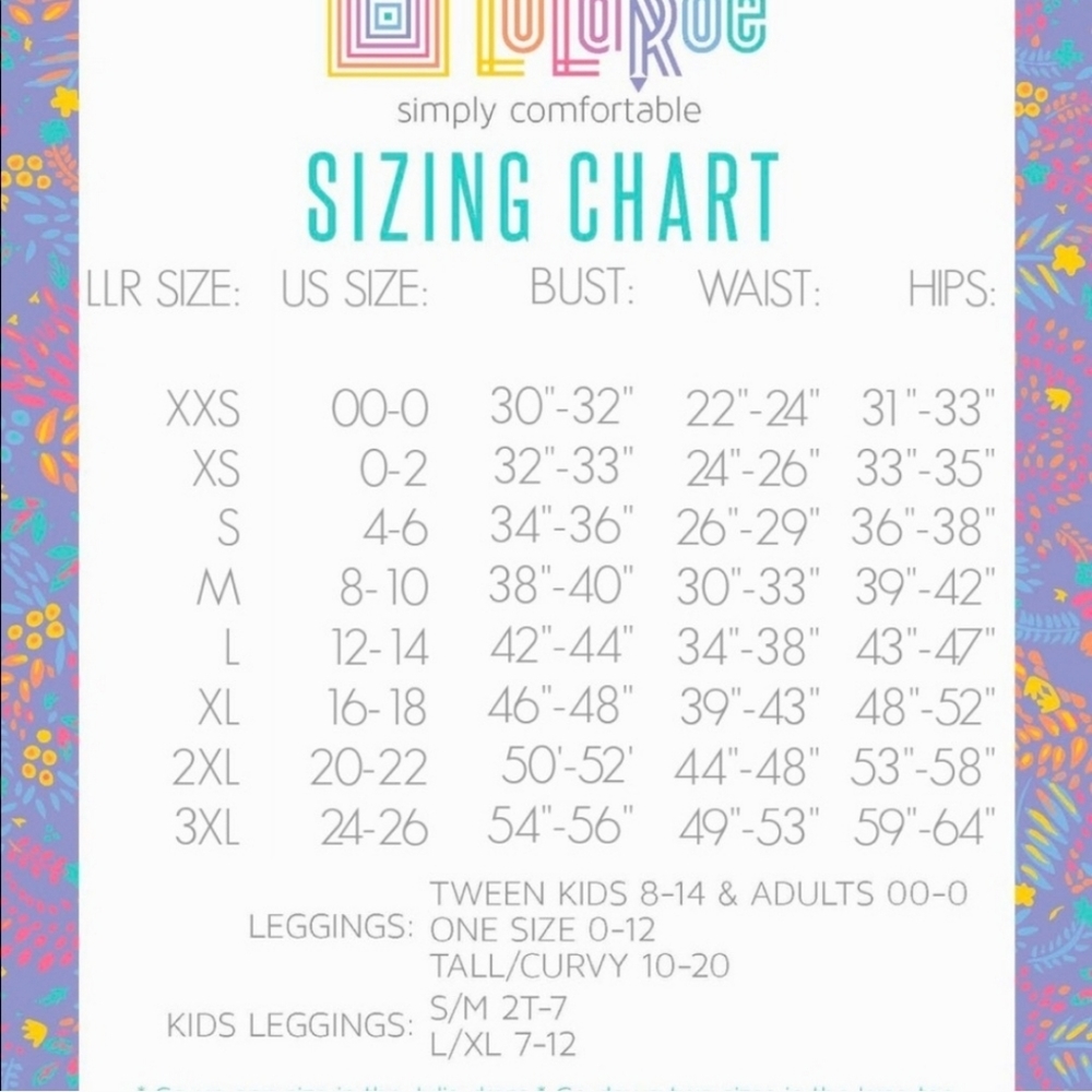 TC LuLaRoe leggings